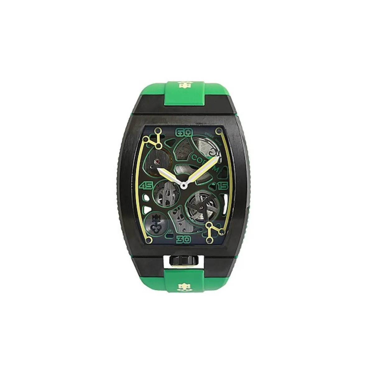 Corum Lab 01 Collection 07.0010. Z.41004321 Titanium Black Dlc Treatment Green Limited Edition Men’S Watch (1) Corum Lab 01 Collection 07.0010. Z.41004321 Titanium Black Dlc Treatment Green Limited Edition Men’S Watch (1)