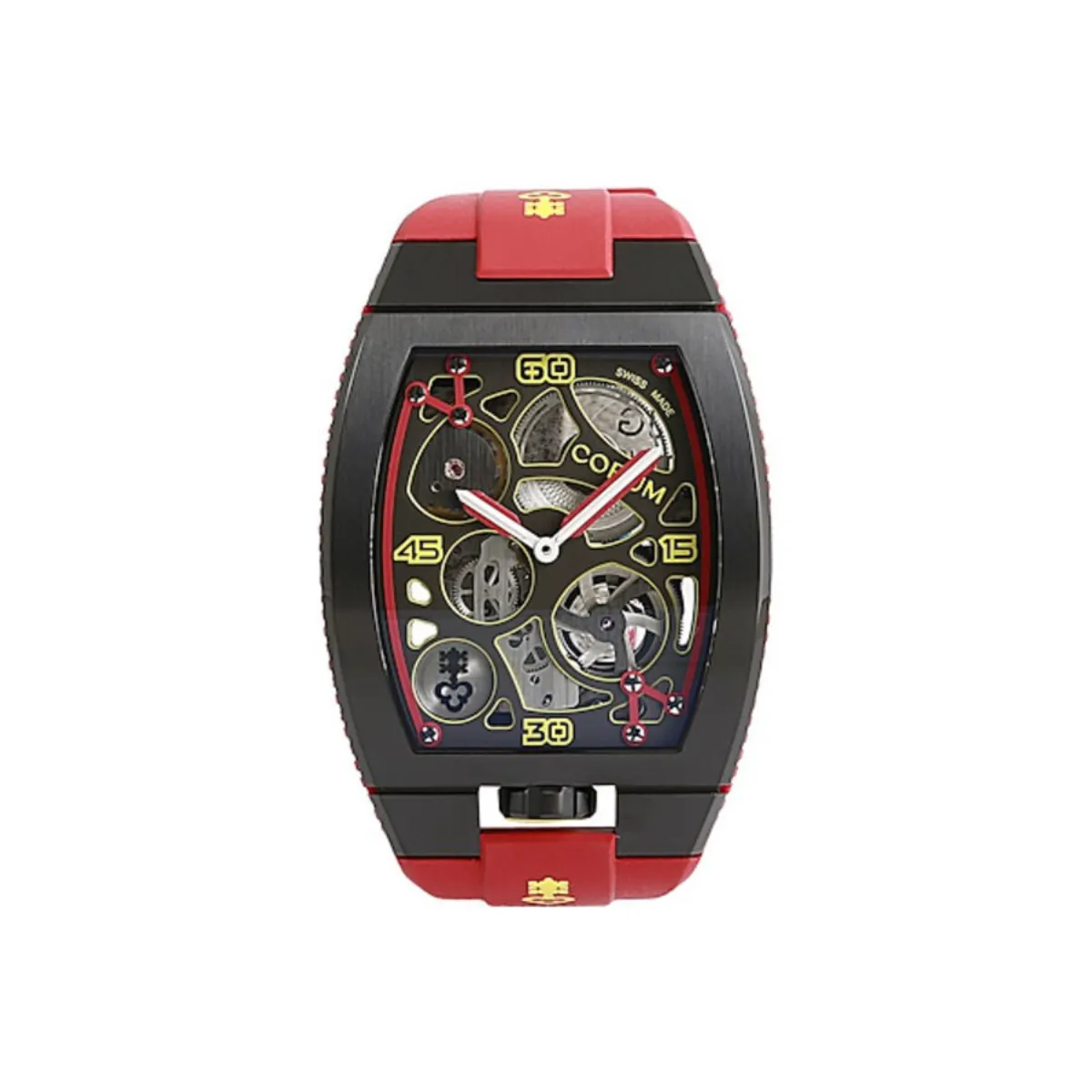 Corum Lab 01 Collection 07.0010.Z41004322 Titanium Black Dlc Treatment Red Limited Edition Men’S Watch Corum Lab 01 Collection 07.0010.Z41004322 Titanium Black Dlc Treatment Red Limited Edition Men’S Watch