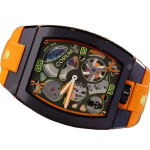 Corum Lab 01 Collection Z41004323-410.100.95F374 Titanium Black Dlc Treatment Orange Limited Edition Men’S Watch
