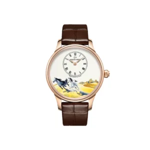 Jaquet Droz Les Ateliers D’Art Petite Heure Minute Enamel Painting 39Mm Limited Edition Men’S Watch Ref. J005013204