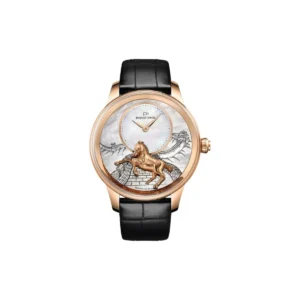 Jaquet Droz Les Ateliers D’Art Petite Heure Minute Relief Men’S Watch Ref. J005023275