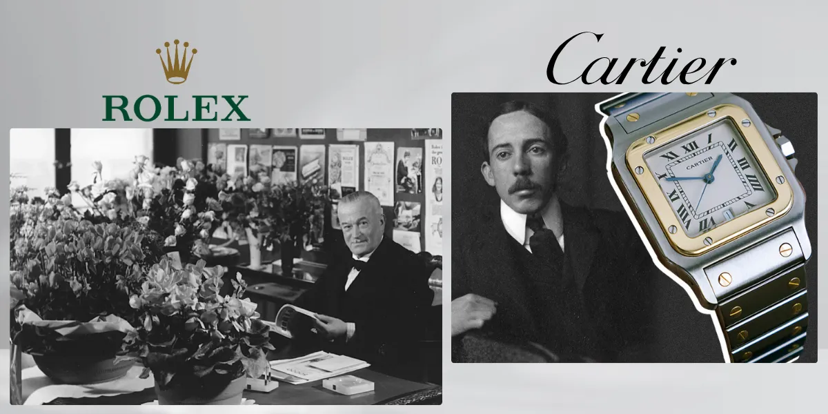 Rolex Datejust vs Santos history