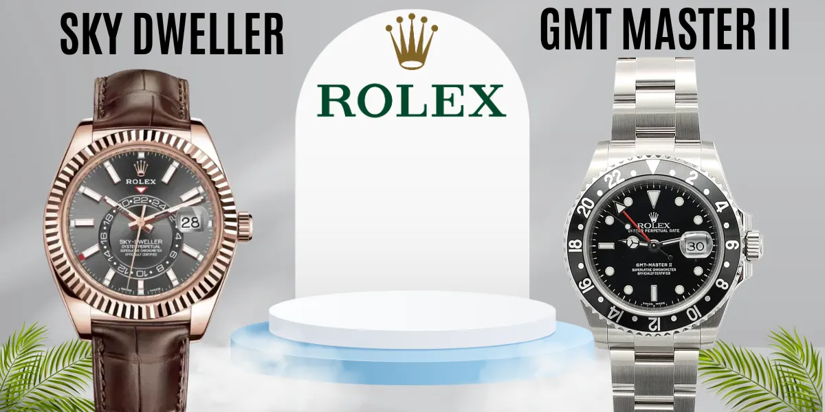 Sky Dweller vs GMT Master II Design and Appearance
