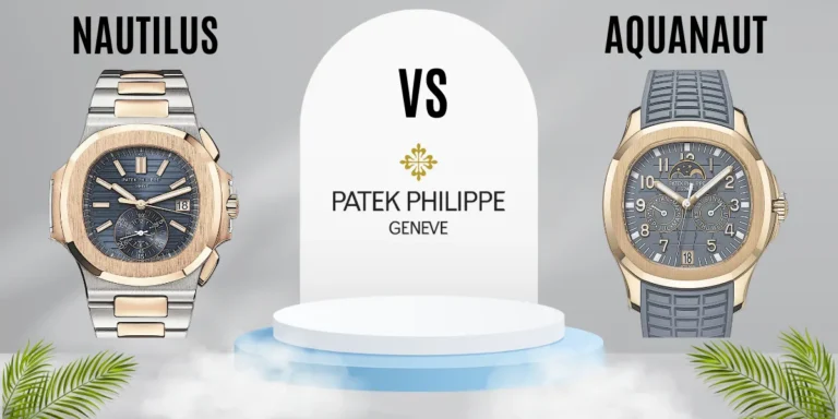 Patek Philippe aquanaut vs nautilus