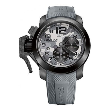 Graham Chronofighter Oversize Black Arrow Farenheit Grey Men’S Watch ref 2CCAU.S02B.K97N