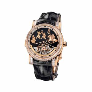 Ulysse Nardin Genghis Khan 42Mm 18K Rose Gold Limited Edition Men’S Watch ref 786-81