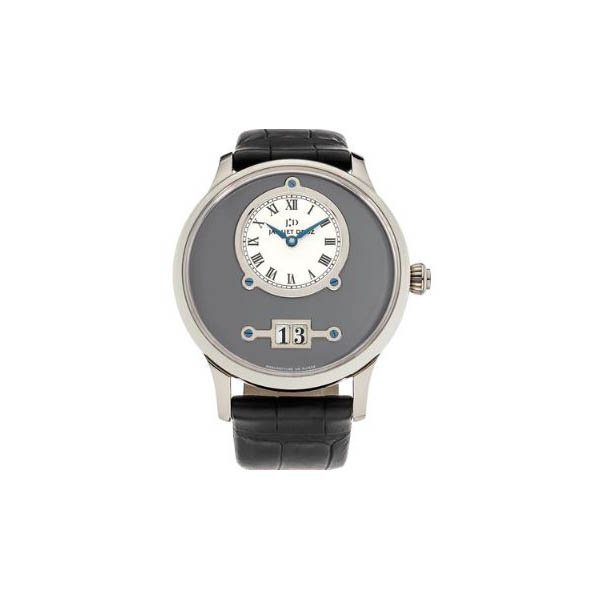 j016934201-1 Jaquet Droz Petite Heure 18Kt White Gold 43Mm Men’S Watch ref J016934201
