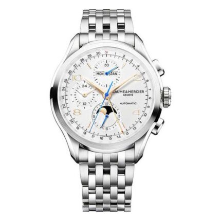 Baume & Mercier Clifton Core Chrono 43Mm Stainless Steel Men’S Watch ref M0A10279
