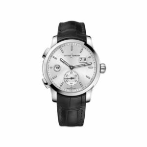 Ulysse Nardin Dual Time Manufacture 42Mm Stainless Steel Men’S Watch ref 3343-126/91
