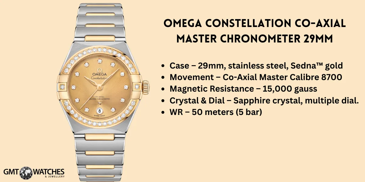 Omega Constellation Co-Axial Master Chronometer 29mm