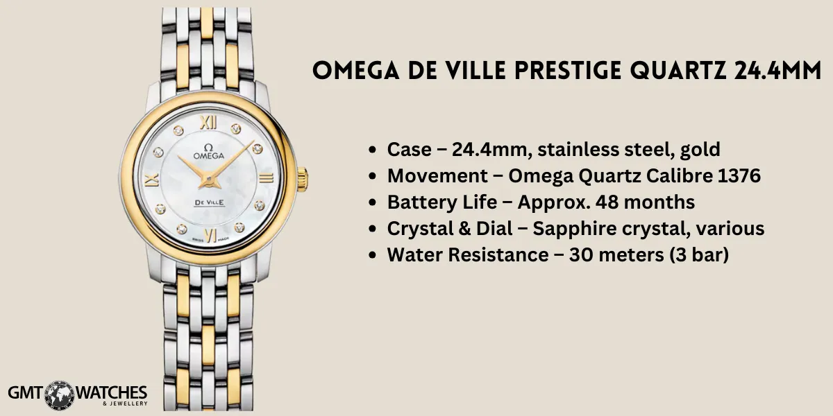 Omega De Ville Prestige Quartz 24.4mm