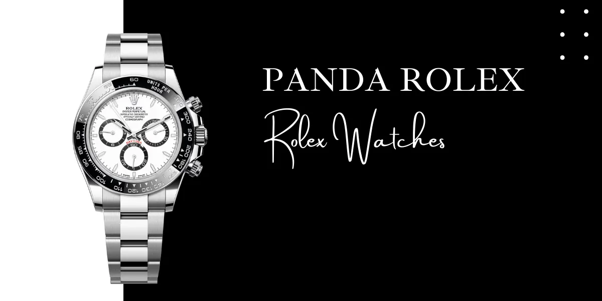 The "Panda" Rolex