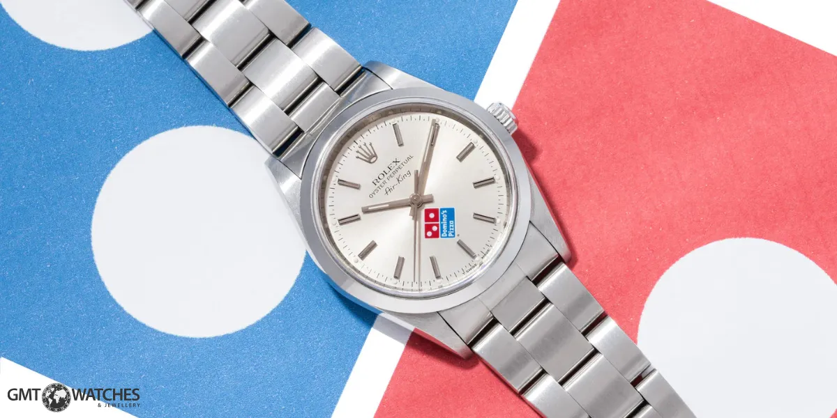 Three Eras of Design of Domino's Rolex