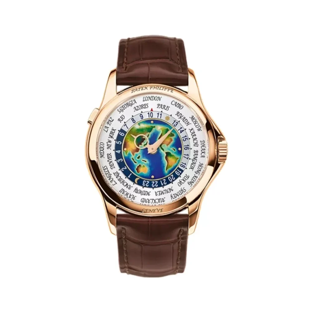 Patek Philippe Complications World Time 5131R-001 Rose Gold White Dial 39.5mm