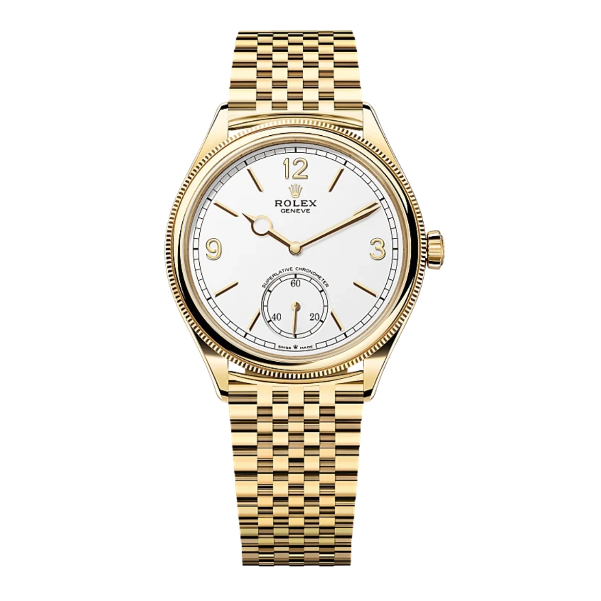 Rolex 1908 39mm White Dial 52508-0008
