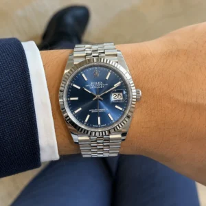 Rolex Datejust 36mm Blue Dial 126234-0017
