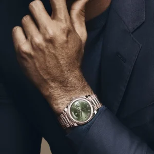 Rolex Day-Date 40mm Green Dial 228235-0025