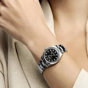 Rolex Oyster Perpetual 28mm Black Dial 276200-0010
