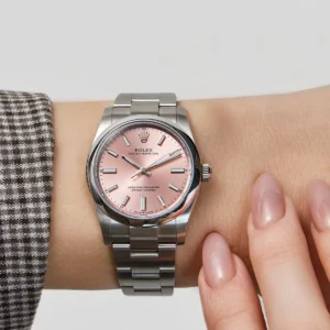 Rolex Oyster Perpetual 28mm Pink Dial 276200-0009