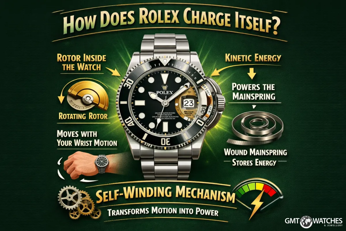 How Does Rolex Charge itself?
