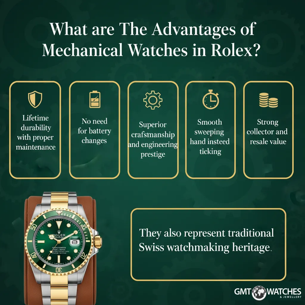 What are The Advantages of Mechanical Watches in Rolex?