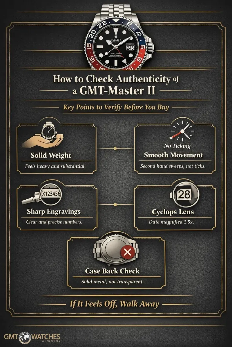 How to Check Authenticity of a GMT-Master II?