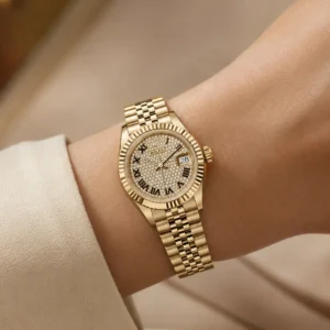 Rolex Datejust 28mm Diamond-paved Dial 279178