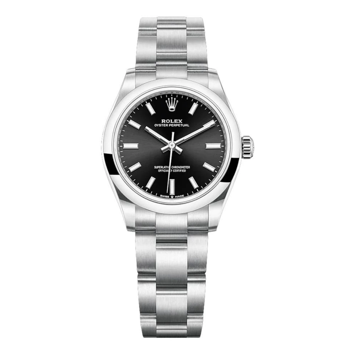 Rolex Oyster Perpetual 31 Black Dial 277200-0002 (2) Rolex Oyster Perpetual 31 Black Dial 277200-0002