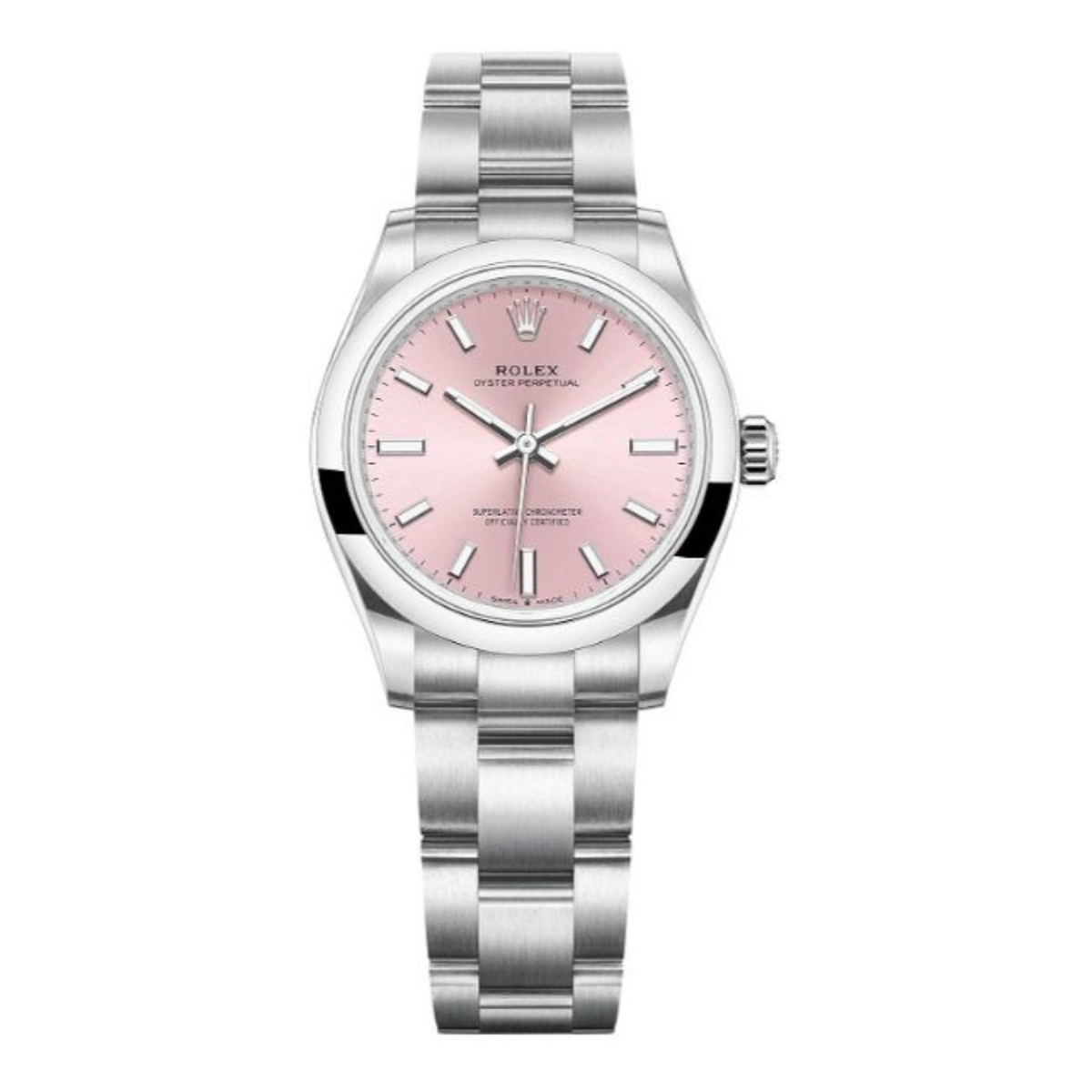 Rolex Oyster Perpetual Pink Dial 277200-0004 pink dial
