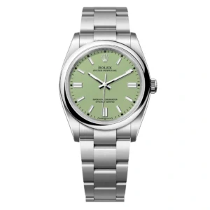 Rolex Oyster Perpetual Pistachio Dial 126000-0011