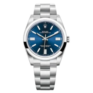 Rolex Oyster Perpetual 41 Bright Blue Dial 124300-0003