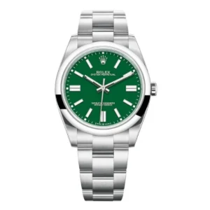Rolex Oyster Perpetual Green Dial 124300-0005